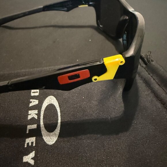 Oakley Jupiter Mens Sunglasses Gold Reflective Lenses - Picture 6 of 9